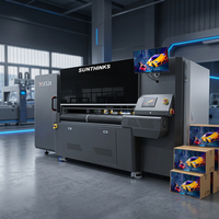 Imprimante d'emballage numérique Sunthinks SE528 à passage unique avec Epson I3200 pour l'impression de boîtes en carton pour la production d'emballages numériques