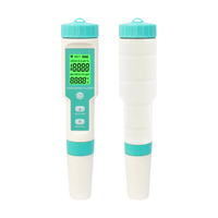 Stylo de Test de qualité de l'eau numérique multifonctionnel sept en un pour PH/EC/S.G/ORP/TDS/TEMP/sel