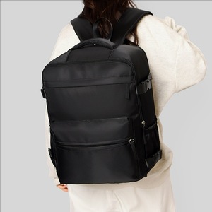 Minimalist Casual <b>Backpack</b> <b>Large</b> Capacity 15 Inches Computer Bag For Business Travel Youth Women's <b>Backpack</b> Solid Color - Product Image 1