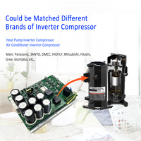 CHICO T50A02 25kW Compresor de CC trifásico Controlador inversor Bomba de calor PCBA con placa PCB de control RS485 Comunicación 24/7 Soporte