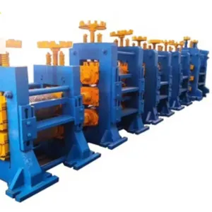 Automatic rebar rolling mill production line steel rod continuous casting and hot rolling mill machine manufacturing plant