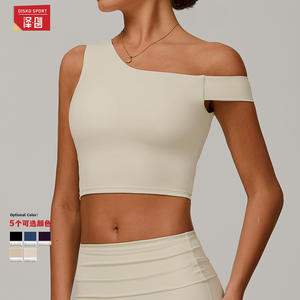 Soutien-gorge de sport Zechuang Eco Recycled Yoga Vest DBX9207 Smlxl, couleur unie, nylon, pour fitness et entraînement - Product Image 4