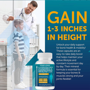 Service OEM / ODM Capsules pour la croissance naturelle de la taille Complément alimentaire pour la force osseuse Capsule de croissance en hauteur naturelle au <span class=keywords><strong>calcium</strong></span> - Product Image 5