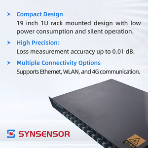 12チャンネル多機能光ファイバ監視システム OTDR Plus OPM 1310/1550nm動作波長 - Product Image 4