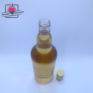 Bouteille de vin en verre transparente ronde de 1000 ml 100 cl pour la <span class=keywords><strong>vodka</strong></span> avec bouchon à vis - Product Image 6