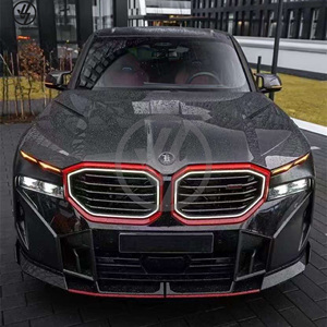 Nouveau kit carrosserie en fibre de carbone sèche, emballé sous vide, ajustement 1:1, pour capot/aileron arrière/diffuseur arrière XM 2022-2023, finition brillante sergé pour voiture - Product Image 5