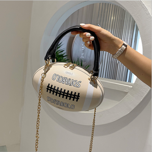 Bolsos de cadena con bola para mujer, marca famosa femeninas de bolsas de mano, de lujo de diseñador con personalidad, 2020 - Product Image 5