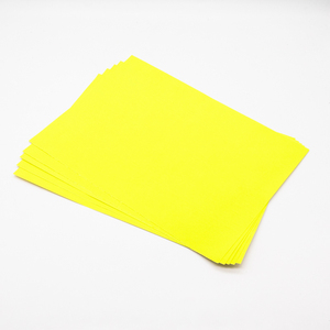 80g warna-warni ukuran A4 neon merekat sendiri kertas lembaran stiker air & panas meleleh perekat akrilik diaktifkan - Product Image 2