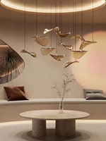 Lustre à bulles Led au plafond haut, design moderne, éclairage de Long escalier, lampes suspendues, lustre d'entrée en cristal