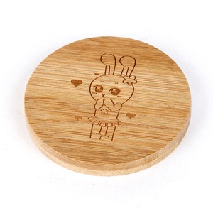 Xách Tay Mini Trang Điểm Vòng Tay Gương Với Khung Gỗ Cá Nhân Logo Tre Vòng Gương Hoa Hình Túi Gương - Product Image 6