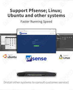 Bkhd 989np 8l2f Rackmount Thiết bị mạng 3rd Gen Core onboard 8x1ge 2x1G SFP kinh doanh Router tường lửa Máy chủ miễn phí logo laser - Product Image 6