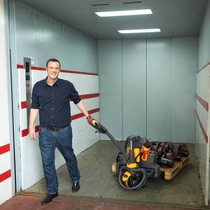 Zhe <span class=keywords><strong>Jiang</strong></span> Xi Lin Elektrische Pallet Truck 1.5 Ton Batterij Walkie Super Licht 1500Kg <span class=keywords><strong>Li</strong></span>-Ion Elektrische Pallet Jack Elektrische Vorkheftrucks - Product Image 5