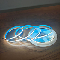 Bande lumineuse LED COB Joystar 5M 24V, largeur PCB 8MM, blanc chaud/blanc froid, 11W, IP20, cuivre, CCT 480LEDs/M