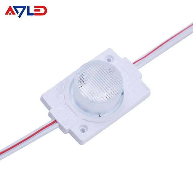 ADLED High Efficiency 20 LED Brick Module 12V 1.5W 135 Lumen White 7000K IP65 Asymmetric Light Angle 45x15 44X28X14.5mm