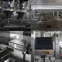 Vente directe usine de machine de remplissage automatique à vis sans fin pour poudre de café au lait, assaisonnements, épices et aliments