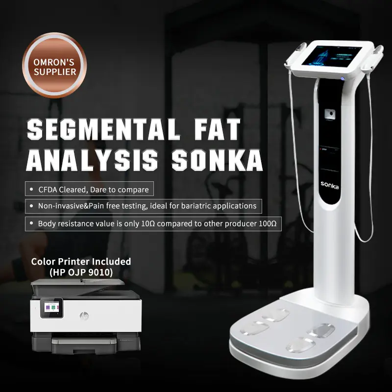 Scanner corporal para conteúdo, melhor venda, analisador de conteúdo nutritivo 3d para pés, balança de composição corporal