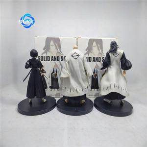 Juego de figuras de Anime <span class=keywords><strong>Bleach</strong></span> (Rukia Yamamoto Byakuya) Soul Reaper modelo en caja regalo coleccionable - Product Image 5