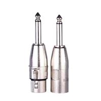 Adaptateur audio professionnel CC035 Yinyu 6,35 mm (1/4 po) mono jack vers XLR femelle 3 broches avec contacts métalliques