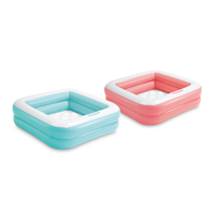 Kit de réparation pour piscine gonflable rectangulaire Intex 57100 en PVC pour nouveau-nés et enfants, utilisation extérieure écologique
