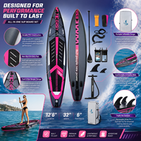 Producto Deportivo y de Entretenimiento, Tabla de Paddle Surf Inflable, Kayak Multiusos, Tabla de Surf para Todo Tipo de Agua