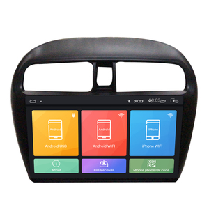 Autoradio pour Mitsubishi <span class=keywords><strong>Mirage</strong></span> 12-18 2Din Android Octa Core Stéréo de voiture Lecteur DVD GPS Navigation Multimédia Carplay - Product Image 2