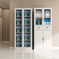Armoire de classement de bureau en fer Homniture avec serrure, armoire en acier pour documents, dossiers, papeterie