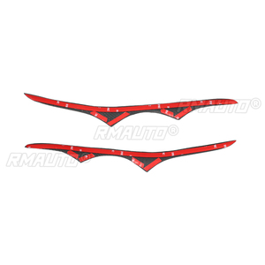 1 paire de couvre-phares de voiture en fibre de carbone véritable pour BMW E92 E93 335I 2006-2012 - Product Image 4