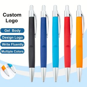 Cadeaux promotionnels de haute qualité les plus vendus, stylos à bille en plastique personnalisés, stylos à bille pour hôtel avec logo personnalisé - Product Image 1