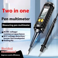 Bangcan 4000 comptes testeur de multimètre numérique de style stylo testeur de tension à plage automatique stylo avec détection NCV