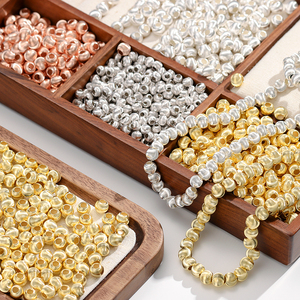 2025 mới bán buôn 925 Sterling bạc miếng đệm hạt phụ kiện DIY Cat Eyes hạt may mắn đối với trang sức làm DIY handmade - Product Image 5