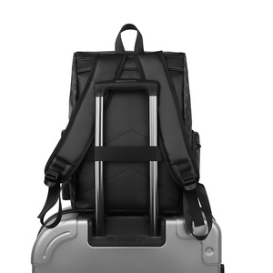 Lanchi 9003 Men's Plaid <b>Backpack</b> <b>Large</b> Capacity 36-55L Computer Interlayer Business Travel Laptop <b>Backpack</b> - Product Image 4