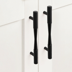 Bán Buôn Đồ Nội Thất Phần Cứng Hợp Kim Nhôm 128Mm 160Mm Vàng Có Knurled Cửa Tủ Kéo Ngăn Kéo Tay Cầm Và Tay Nắm - Product Image 4