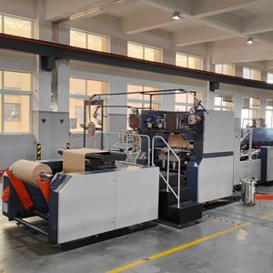 Rokin thương hiệu tự động Cán Ăn đáy vuông túi giấy làm máy với tốc độ cao 180 pcs/phút làm túi giấy - Product Image 4