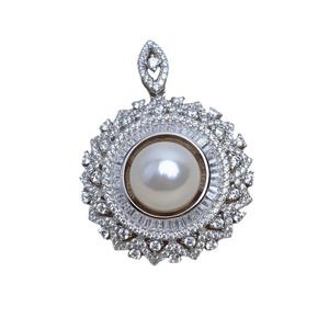 อุปกรณ์ทำจี้ไข่มุกเงินแท้ S925 ขนาด 11 มม. ฐานเปล่าสำหรับใส่จี้ ผลิตภัณฑ์กึ่งสำเร็จรูป JG5253 - Product Image 5