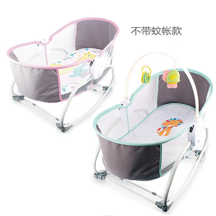 신생아 안전 로커 아기 스윙 요람 아기 요람 장난감 휴대용 여행 아기 침대