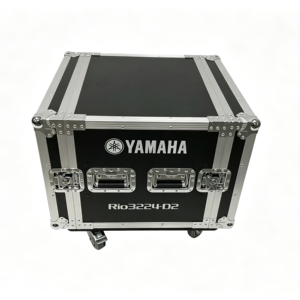 Estuche de Transporte Resistente OEM 8U con Soporte Antivibraciones para YAMAHA Rio3224-D2, Caja de 19'' con 4 Ruedas y Puerta Frontal/Trasera Extraíble - Product Image 3