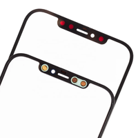 Verre extérieur d'écran avant avec OCA pour iPhone X XS XR Max 11 12 13 14 15 16 17 Pro Max Mini 14 15 16 Plus