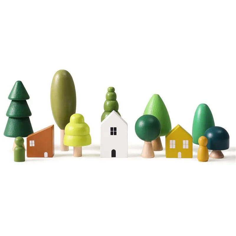 कस्टम वन छोटे पेड़ नेर्डोरिक इन वन हाउस आभूषण उपरूले शैक्षिक इंटरैक्टिव खिलौने