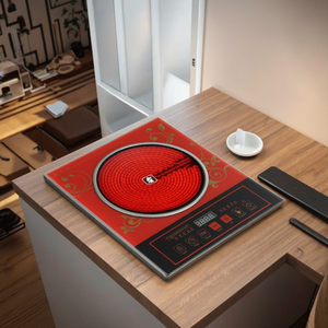 Horno Cuadrado Manual de Plástico con Anillo de Soporte para un Solo Quemador, Ideal para Uso Doméstico, Compatible con Hotpot, Portátil y Eficiente Energéticamente - Product Image 2