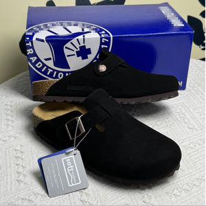 Zuecos de Lujo Personalizados Estilo Birkenstock para Mujer, Sandalias Ajustables con Hebilla, Soporte de Arco de Gamuza, Zuecos de Corcho Premium para Mujer - Product Image 3
