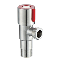 Robinet d'angle en acier inoxydable SUS 201/304 épaissi, chaud/froid, pour chauffe-eau, salle de bain, usage domestique moderne, interrupteur 1/2 pouce