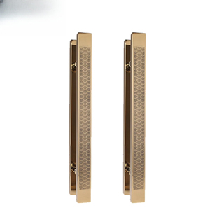 Maniglia per Porta in Ottone di Lusso Moderna per Centri Commerciali di Dubai e Palazzi Sauditi, 4 Anni di Garanzia, Barre Hardware Personalizzate Progettate in Fabbrica - Product Image 3