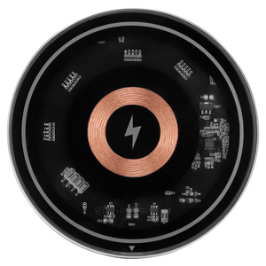 แท่น<span class=keywords><strong>ชาร์จ</strong></span>ไร้สาย<span class=keywords><strong>แบ</strong></span>บเร็ว 15W ขายส่ง, สีดำอะคริลิกใสและโลหะ, สถานีชาร์จ<span class=keywords><strong>แบ</strong></span>บ Type-C สำหรับสมาร์ทโฟน - Product Image 1