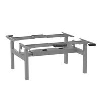 Cadre de bureau de poste de travail électrique réglable 4-6 places Table assis-debout réglable en hauteur pour la maison ou le bureau