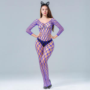 Combinaison en résille King Mcgreen Star Hot, sans entrejambe, collants, sous-vêtements, body en résille, lingerie érotique pour boîtes de nuit, sexy - Product Image 1