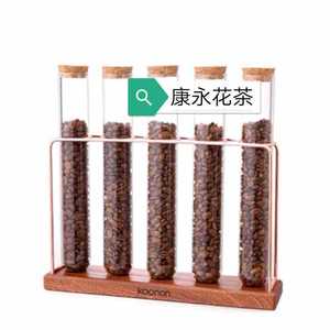 Pot en verre Zeqiu 20x150mm pour le rangement de bijoux, emballage intérieur transparent thermoformé sous vide - Product Image 2