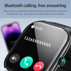 Reloj Inteligente Deportivo <span class=keywords><strong>para</strong></span> Hombre, Precio Económico, Forma Cuadrada, Resistente al Agua IP68, con Bluetooth <span class=keywords><strong>para</strong></span> Contestar Llamadas, Monitoreo de Salud, Reloj Inteligente Económico <span class=keywords><strong>para</strong></span> Mujer - Product Image 4