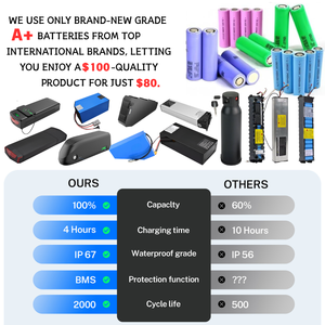 24V 36V 48V 60V 72V 20Ah 30Ah 50Ah 60Ah 100Ah 150Ah 200Ah Li-Ionen-Akku für 1000W-3000W E-Bike/E-Scooter Hochleistungspack - Product Image 6