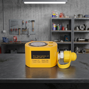 Cylindre hydraulique de type fin Fpy-10 10T, course de 11 mm, hauteur de 51 mm, jaune - Product Image 3