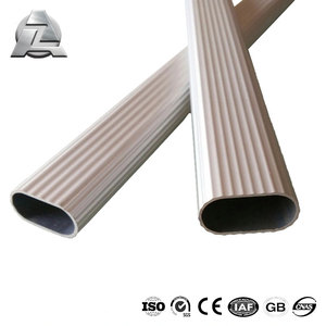 Perfil <span class=keywords><strong>de</strong></span> <span class=keywords><strong>Aluminio</strong></span> Extruido <span class=keywords><strong>de</strong></span> Sección Hueca, Forma Ovalada, <span class=keywords><strong>Tubo</strong></span> <span class=keywords><strong>de</strong></span> Aleación <span class=keywords><strong>de</strong></span> <span class=keywords><strong>Aluminio</strong></span> 6060 6061 6063 T5 T6, Lados Planos Elípticos - Product Image 3